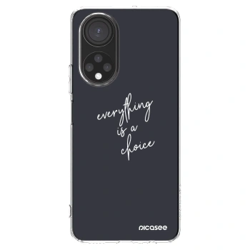 Picasee Honor X7 Hülle - Transparentes Silikon - Everything is a choice