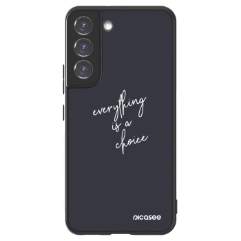 Picasee ULTIMATE CASE PowerShare für Samsung Galaxy S22 5G - Everything is a choice