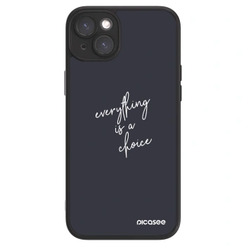 Picasee ULTIMATE CASE MagSafe für Apple iPhone 15 Plus - Everything is a choice