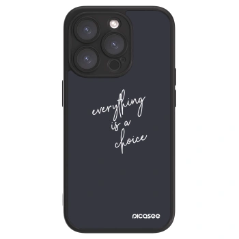 Picasee ULTIMATE CASE MagSafe für Apple iPhone 15 Pro - Everything is a choice