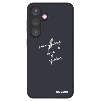 Picasee ULTIMATE CASE für Samsung Galaxy S24+ S926B 5G - Everything is a choice