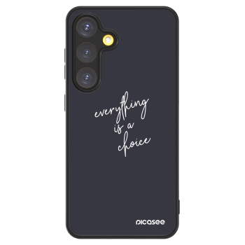 Picasee ULTIMATE CASE PowerShare für Samsung Galaxy S24 S921B 5G - Everything is a choice