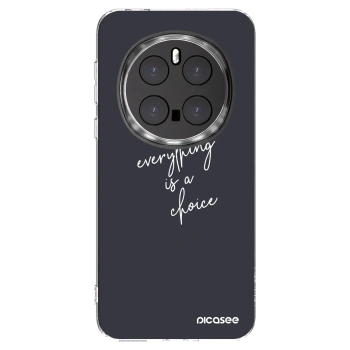 Picasee Honor Magic7 Pro 5G Hülle - Transparentes Silikon - Everything is a choice