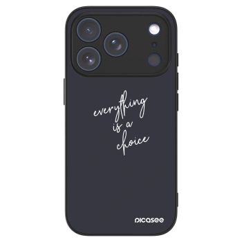 Picasee ULTIMATE CASE MagSafe für Apple iPhone 17 Pro - Everything is a choice
