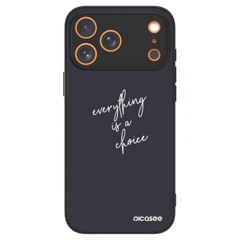 Picasee ULTIMATE CASE für Apple iPhone 17 Pro Max - Everything is a choice