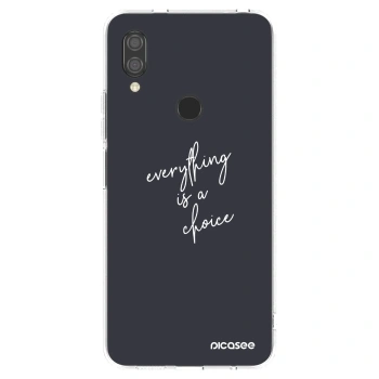 Picasee Xiaomi Redmi 7 Hülle - Transparentes Silikon - Everything is a choice