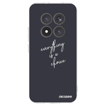 Picasee Xiaomi Redmi Note 15 Pro+ Hülle - Transparentes Silikon - Everything is a choice