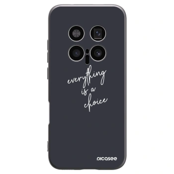 Picasee Honor Magic8 Pro 5G Hülle - Schwarzes Silikon - Everything is a choice