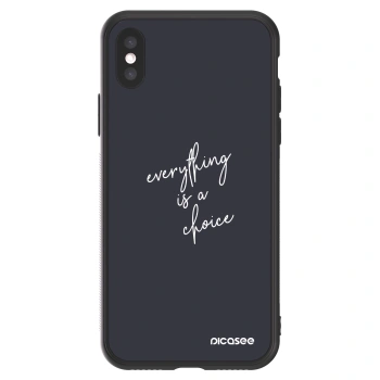 Picasee ULTIMATE CASE für Apple iPhone X/XS - Everything is a choice