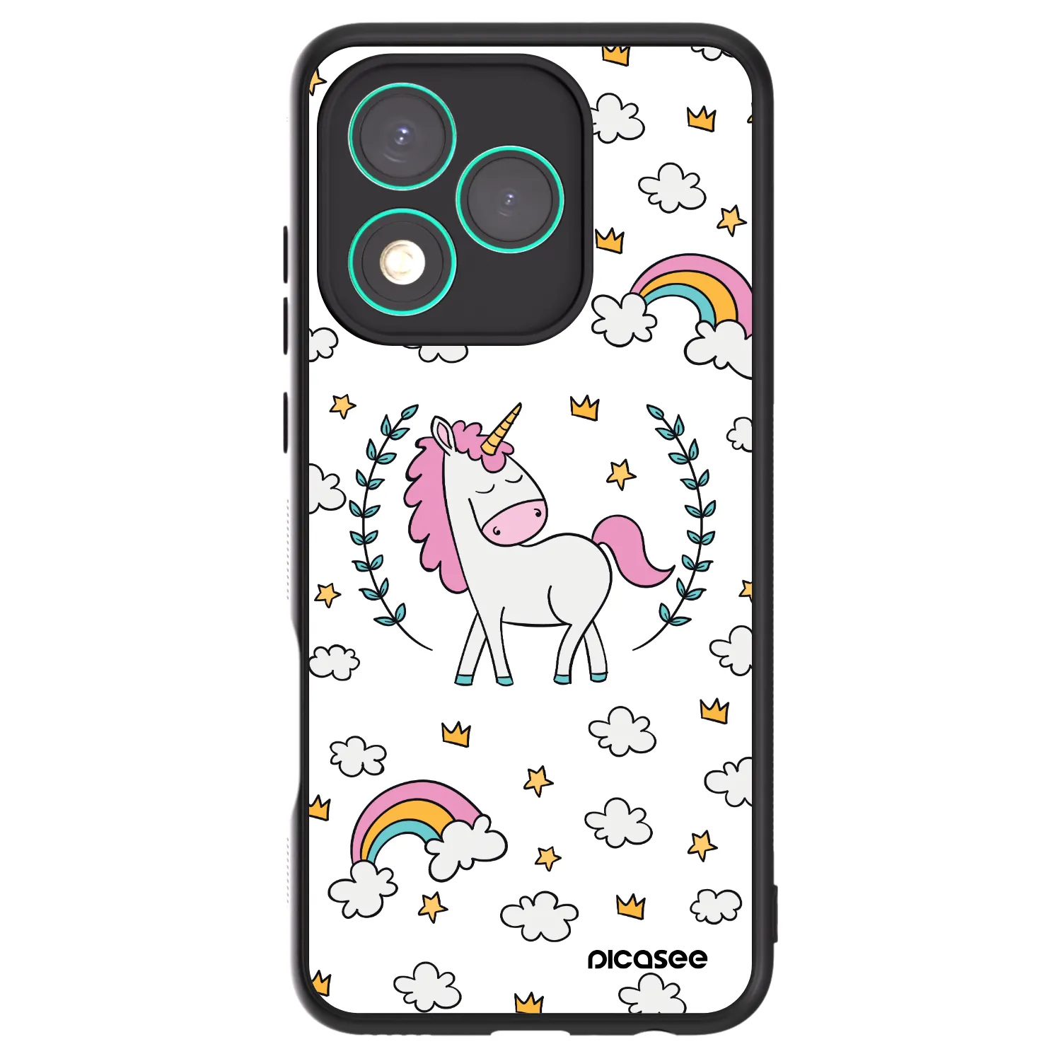 Picasee ULTIMATE CASE für Honor 400 Lite 5G - Einhorn Sternenhimmel