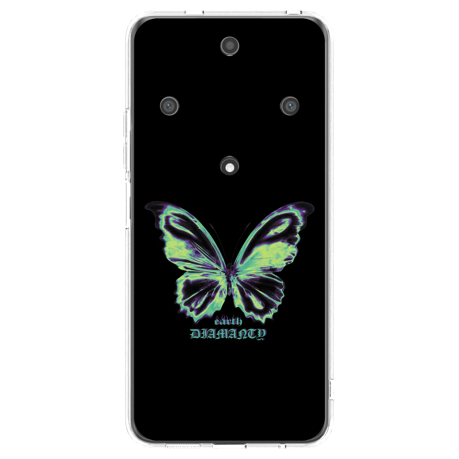 Picasee Honor Magic5 Lite 5G Hülle - Transparentes Silikon - Diamanty Blue