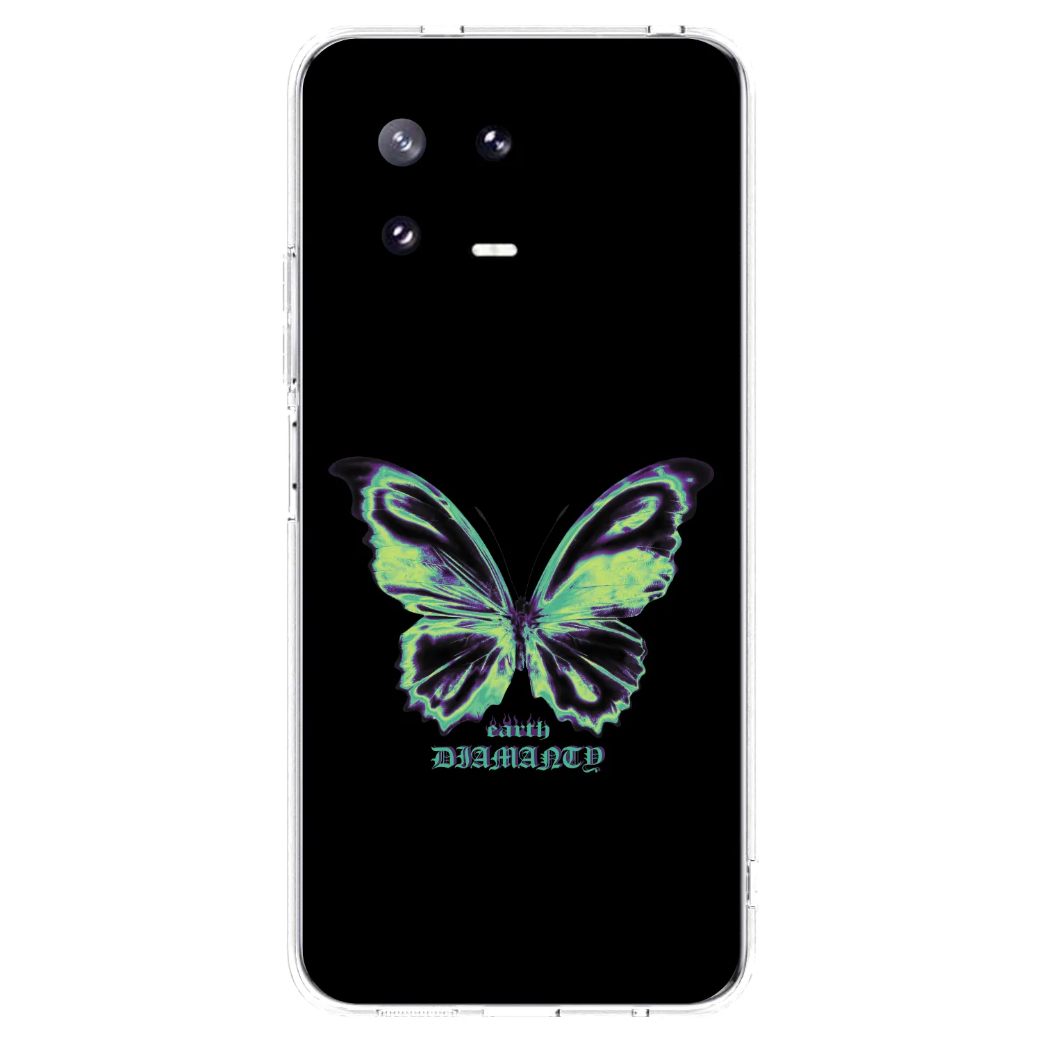 Picasee Xiaomi 13 Pro Hülle - Transparentes Silikon - Diamanty Blue