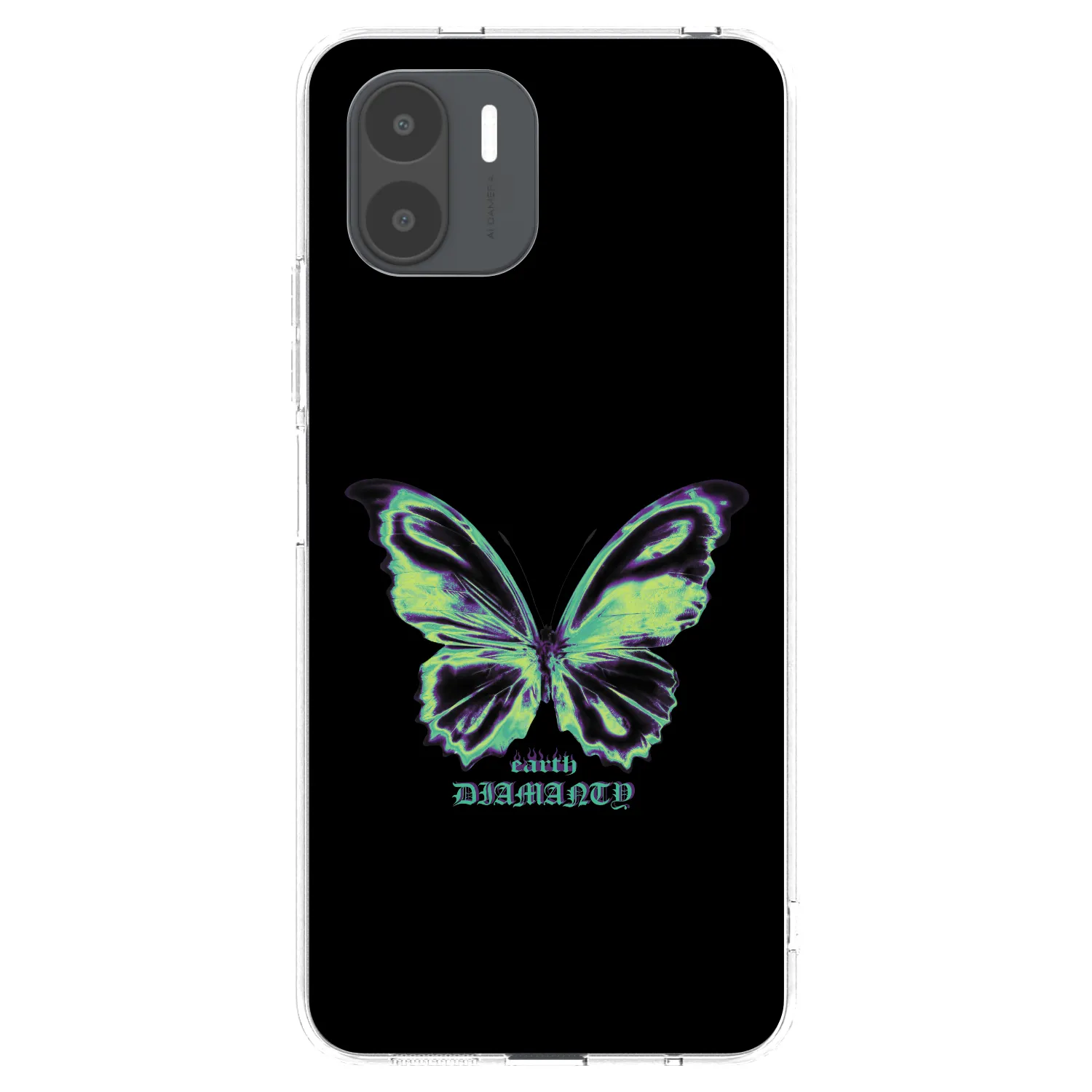 Picasee Xiaomi Redmi A2 Hülle - Transparentes Silikon - Diamanty Blue