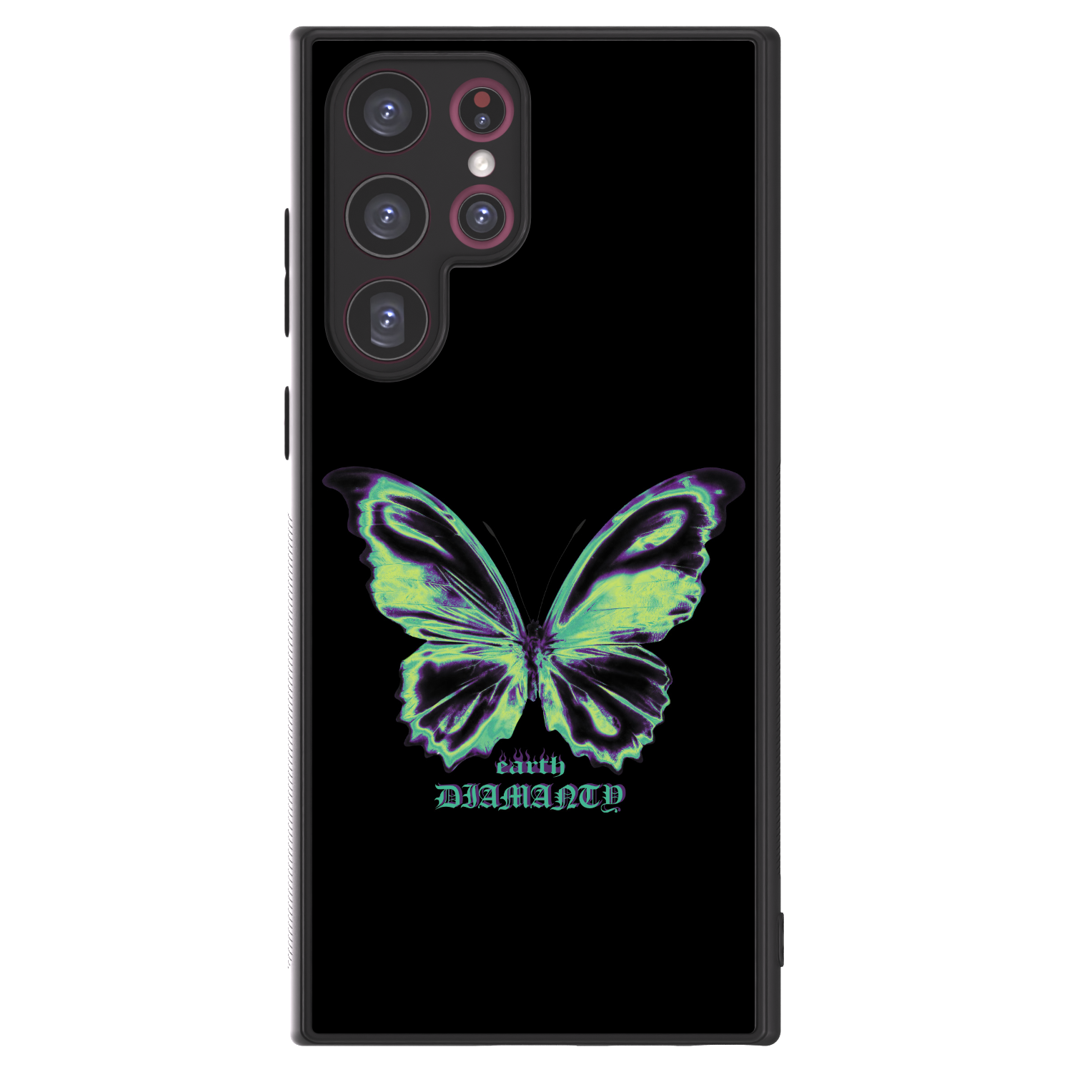 Picasee ULTIMATE CASE PowerShare für Samsung Galaxy S22 Ultra 5G - Diamanty Blue