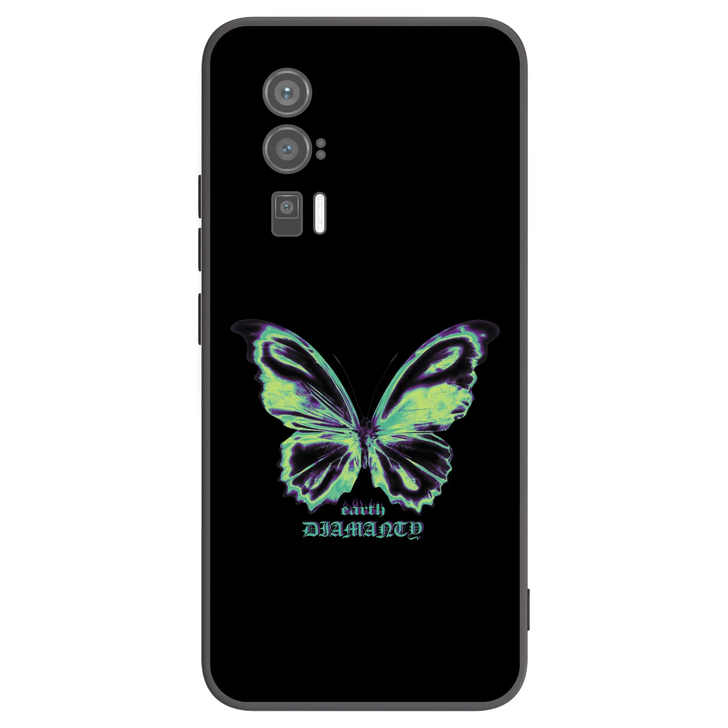 Picasee Xiaomi Poco F5 Pro 5G Hülle - Schwarzes Silikon - Diamanty Blue