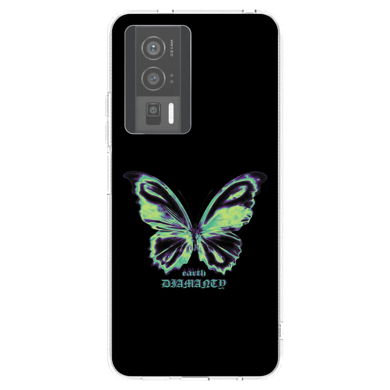 Picasee Xiaomi Poco F5 Pro 5G Hülle - Transparentes Silikon - Diamanty Blue