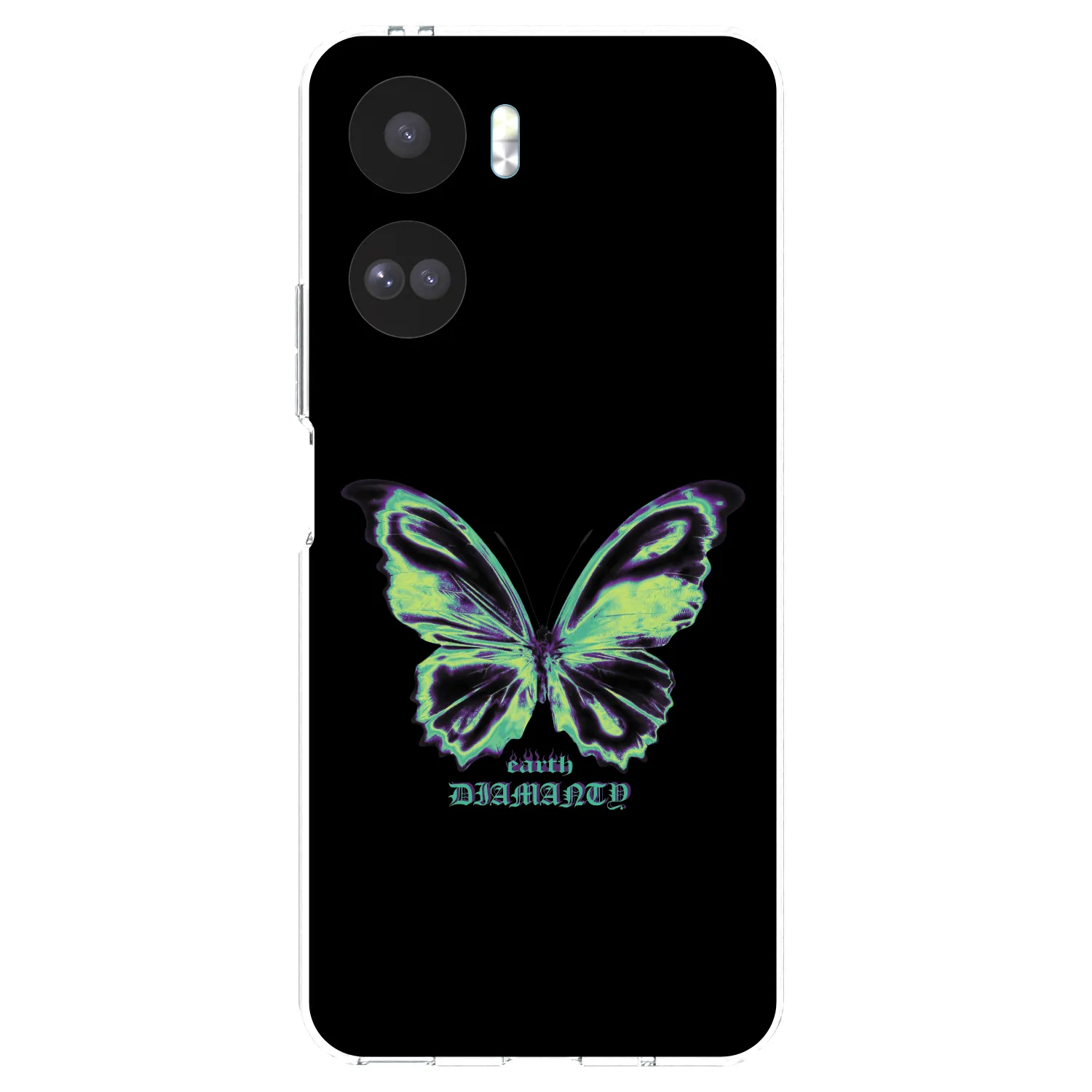 Picasee Honor 90 Lite 5G Hülle - Transparentes Silikon - Diamanty Blue