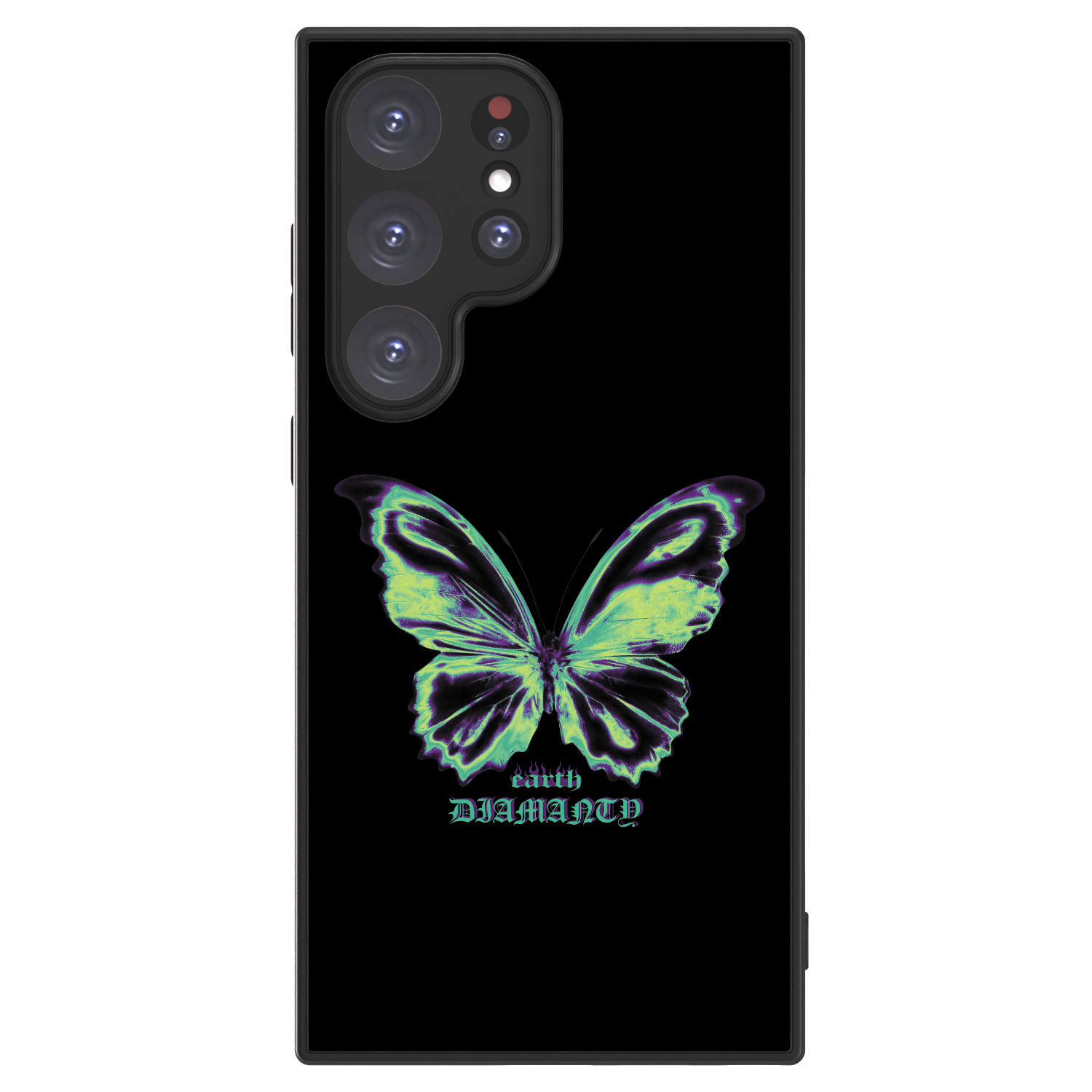 Picasee ULTIMATE CASE PowerShare für Samsung Galaxy S24 Ultra S928B 5G - Diamanty Blue