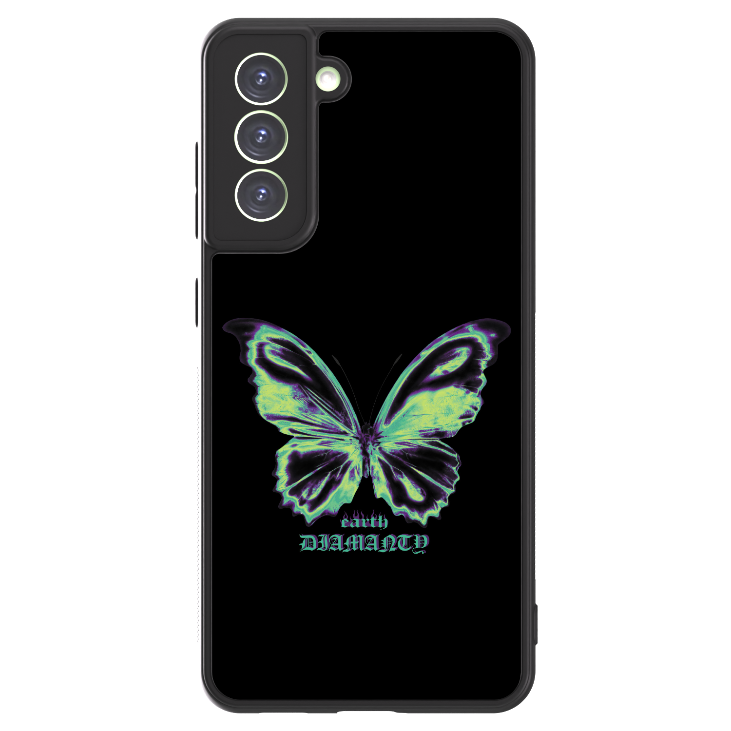 Picasee ULTIMATE CASE PowerShare für Samsung Galaxy S21 FE 5G - Diamanty Blue