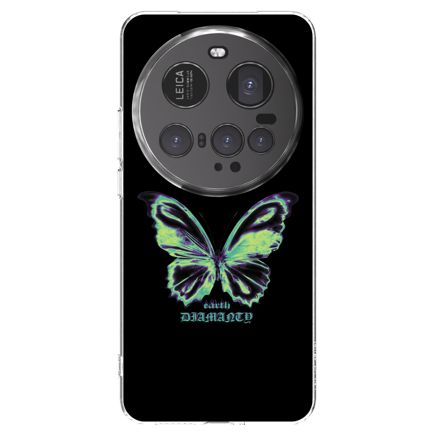 Picasee Xiaomi 15 Ultra Hülle - Transparentes Silikon - Diamanty Blue