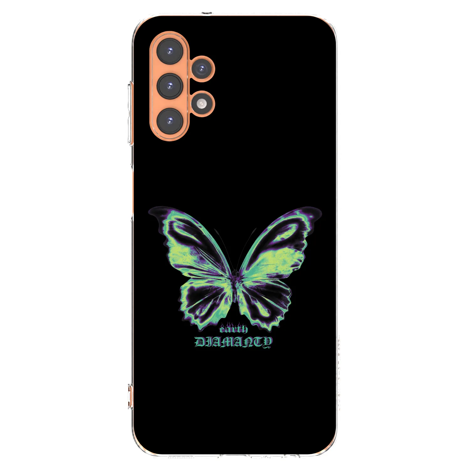 Picasee Samsung Galaxy A13 5G Hülle - Transparentes Silikon - Diamanty Blue