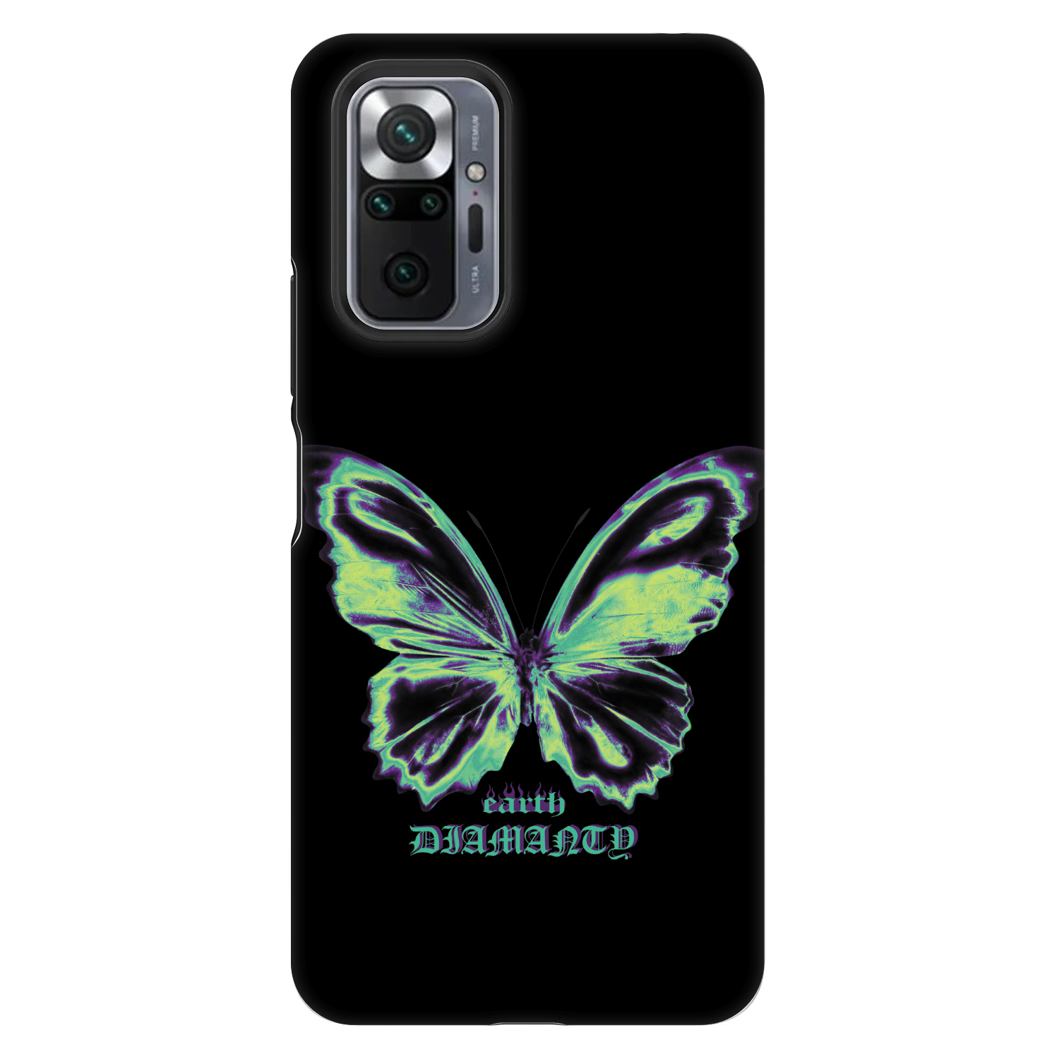 Picasee Fashion Case für Xiaomi Redmi Note 10 Pro - Diamanty Blue