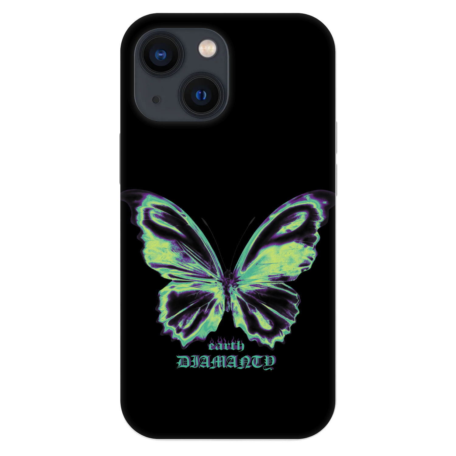 Picasee Fashion Case für Apple iPhone 13 mini - Diamanty Blue
