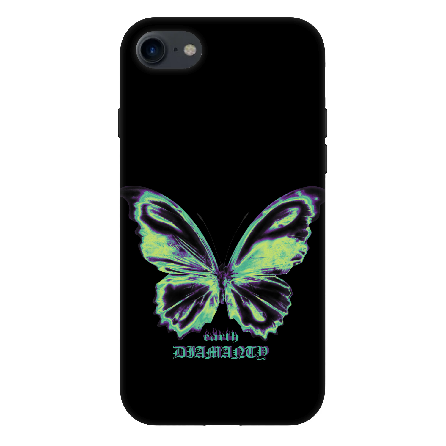 Picasee Fashion Case für Apple iPhone SE 2020 - Diamanty Blue