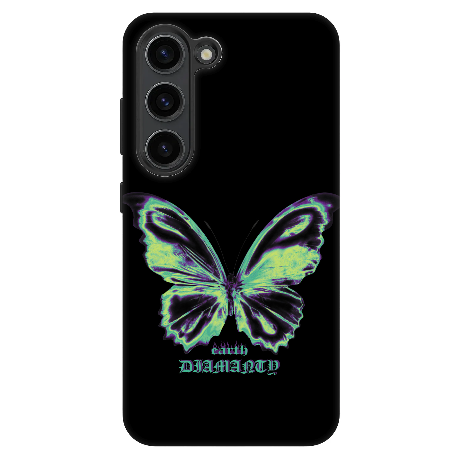 Picasee Fashion Case für Samsung Galaxy S23 5G - Diamanty Blue
