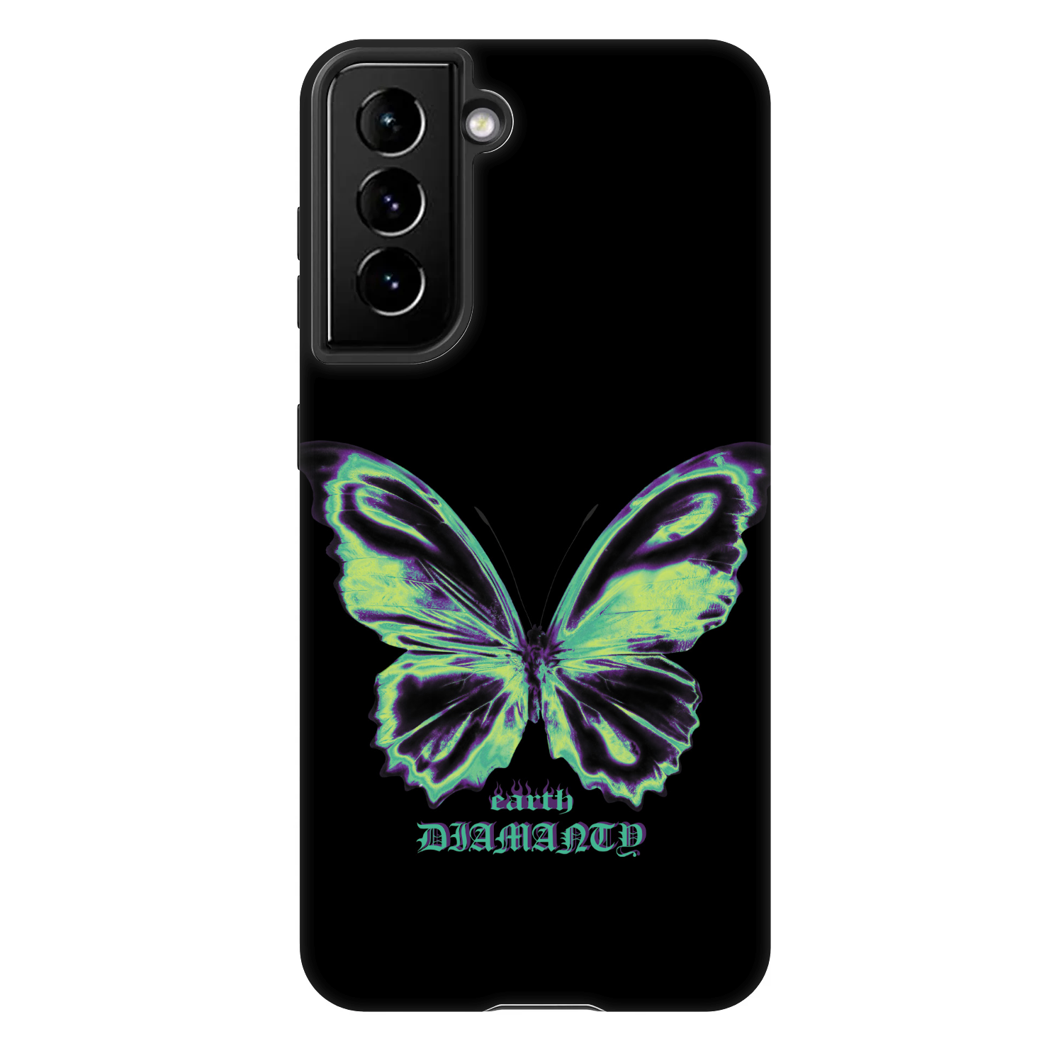 Picasee Fashion Case für Samsung Galaxy S21 5G G991B - Diamanty Blue