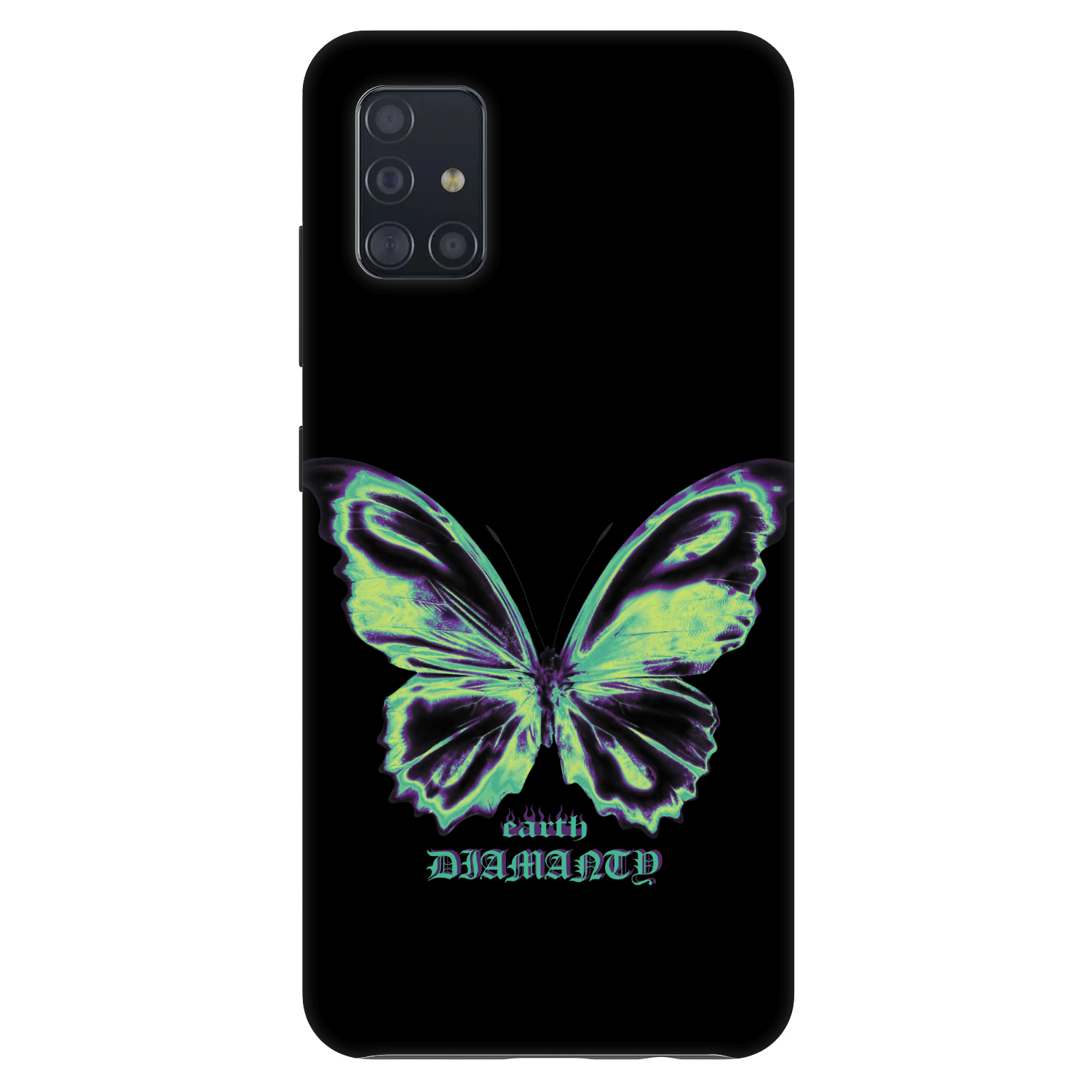 Picasee Fashion Case für Samsung Galaxy A51 A515F - Diamanty Blue