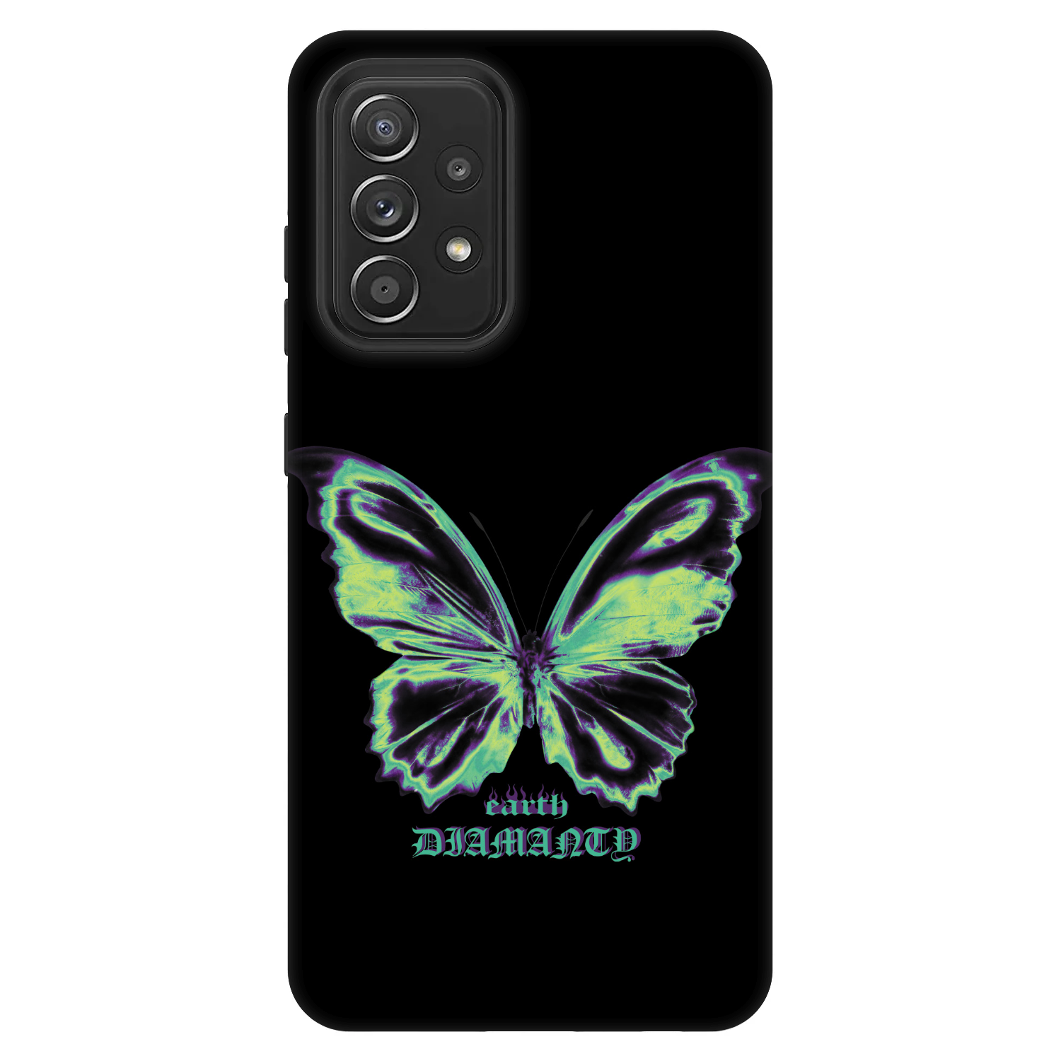 Picasee Fashion Case für Samsung Galaxy A52 5G A525F - Diamanty Blue