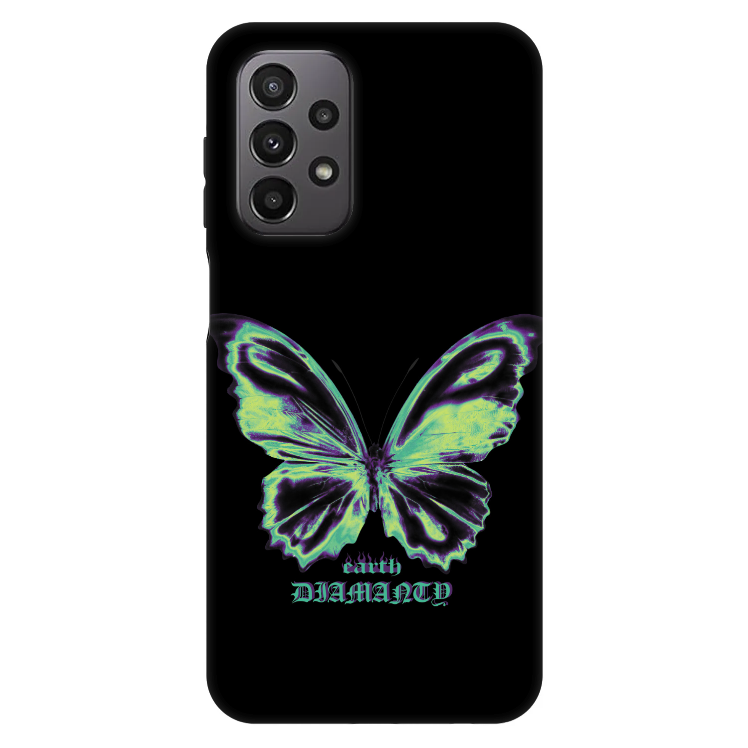 Picasee Fashion Case für Samsung Galaxy A23 A235F 4G - Diamanty Blue