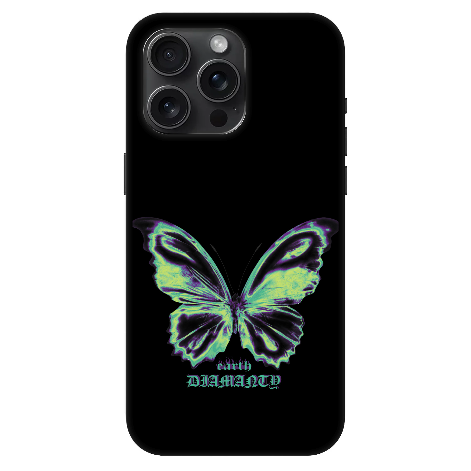 Picasee Fashion Case MagSafe für Apple iPhone 15 Pro Max - Diamanty Blue