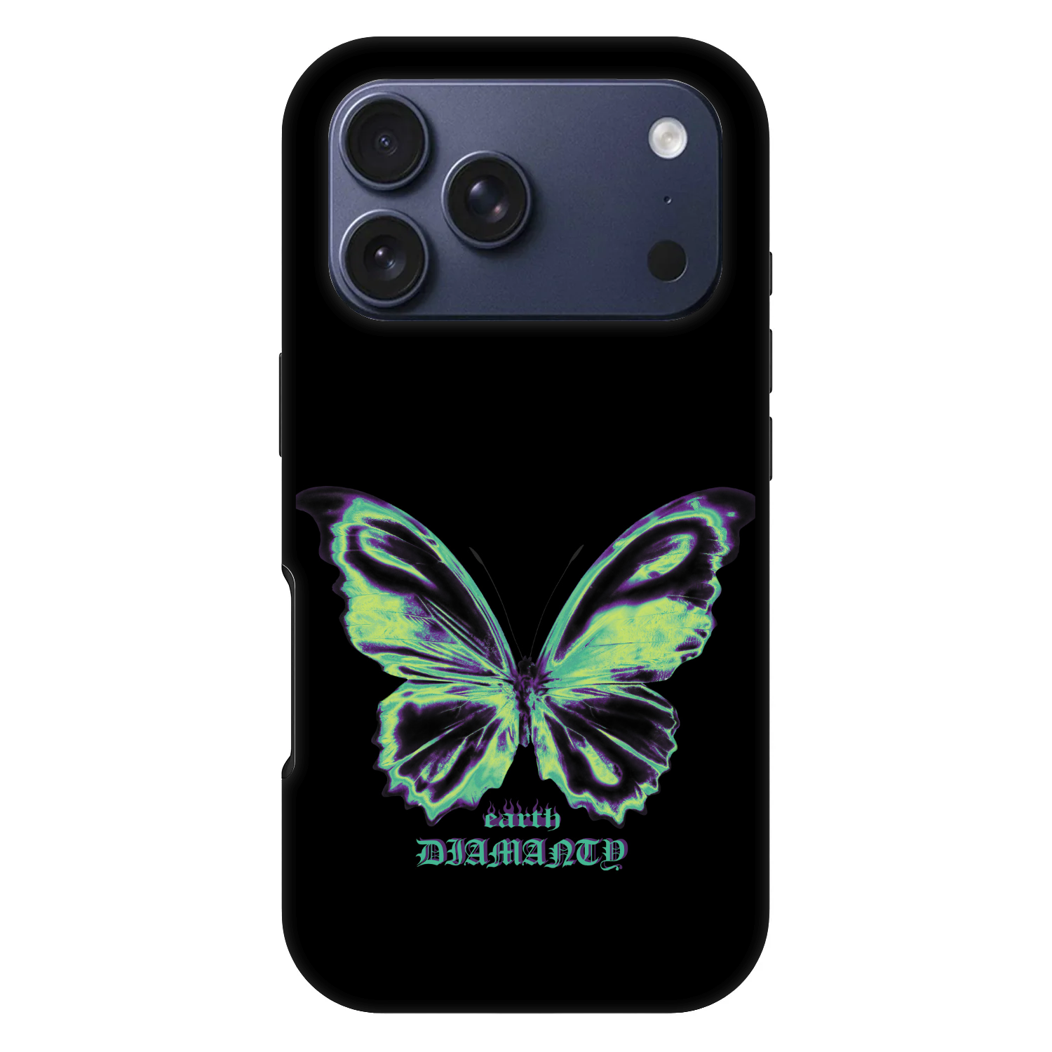 Picasee Fashion Case MagSafe für Apple iPhone 17 Pro - Diamanty Blue