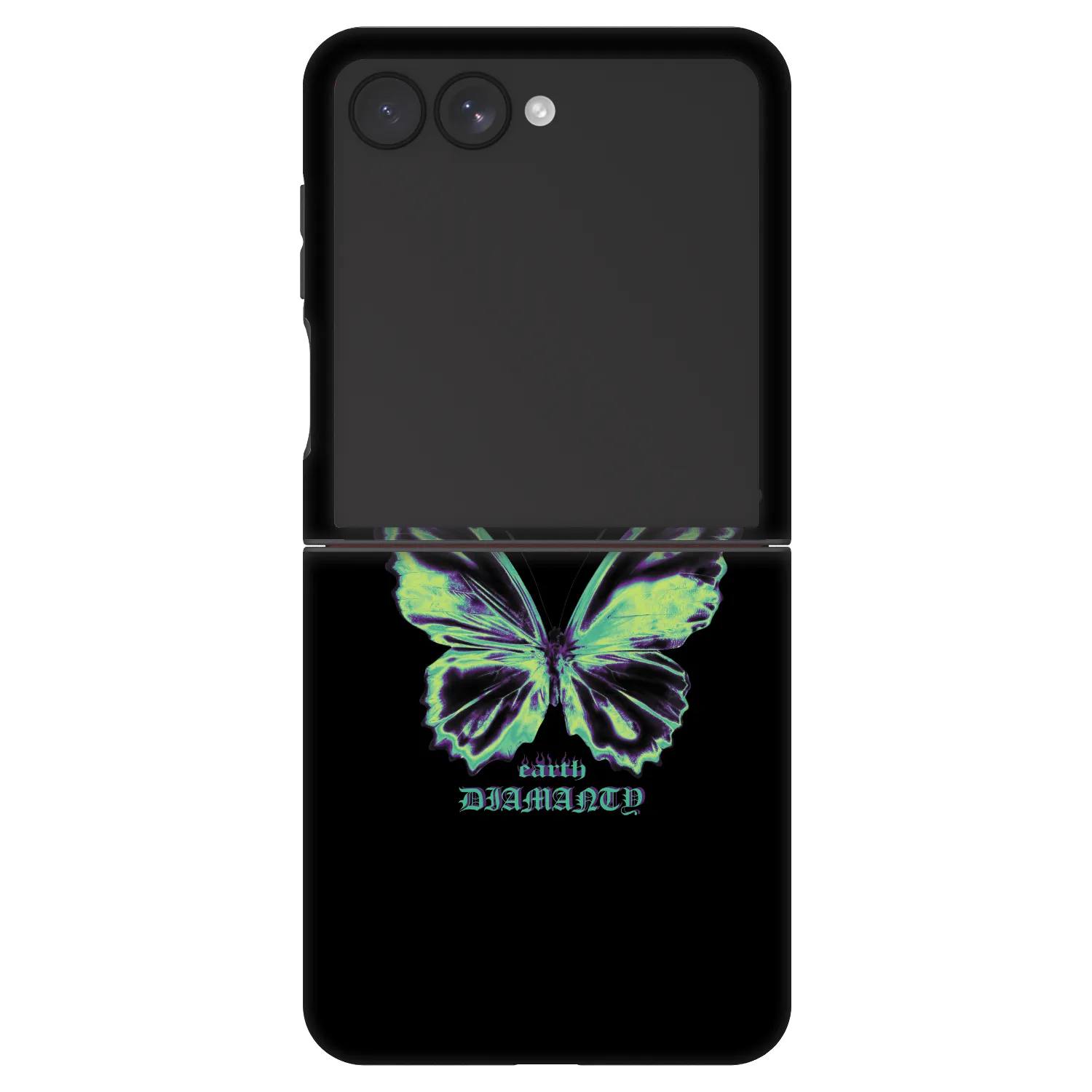 Picasee Fashion Case für Samsung Galaxy Z Flip7 5G - Diamanty Blue