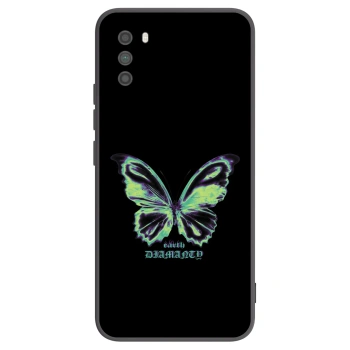 Picasee Xiaomi Poco M3 Hülle - Schwarzes Silikon - Diamanty Blue