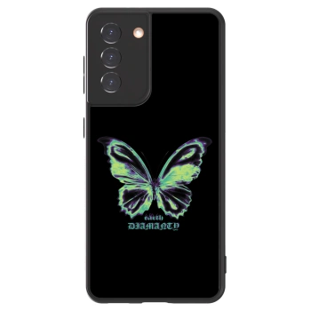 Picasee ULTIMATE CASE für Samsung Galaxy S21 5G G991B - Diamanty Blue