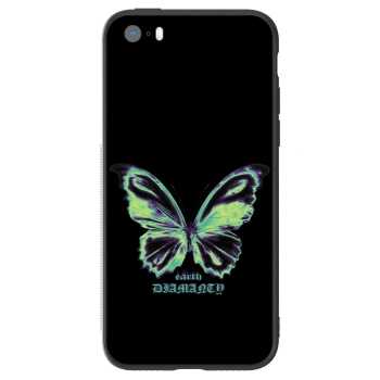 Hülle für Apple iPhone 5/5S/SE - Diamanty Blue