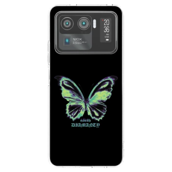 Picasee Xiaomi Mi 11 Ultra Hülle - Transparentes Silikon - Diamanty Blue