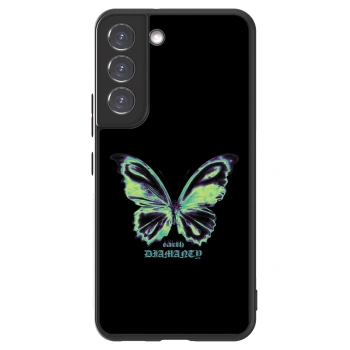 Hülle für Samsung Galaxy S22 5G - Diamanty Blue