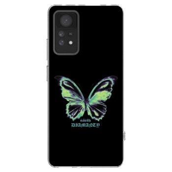 Picasee Xiaomi Redmi Note 11 Pro 5G Hülle - Transparentes Silikon - Diamanty Blue