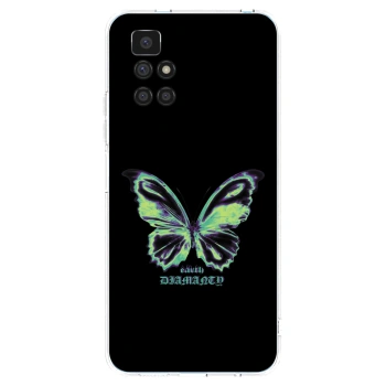 Picasee Xiaomi Redmi 10 (2022) Hülle - Transparentes Silikon - Diamanty Blue