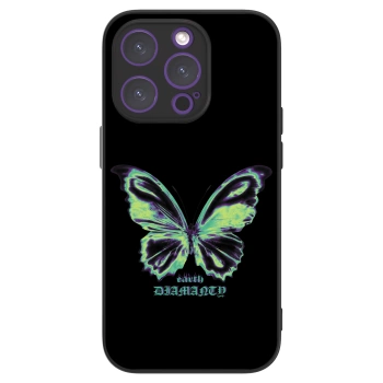 Picasee ULTIMATE CASE MagSafe für Apple iPhone 14 Pro - Diamanty Blue