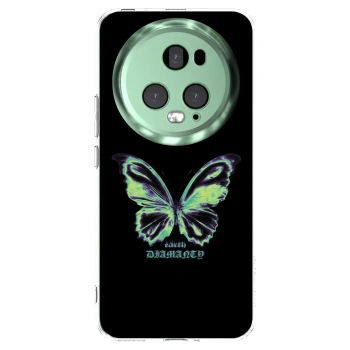 Picasee Honor Magic5 Pro Hülle - Transparentes Silikon - Diamanty Blue