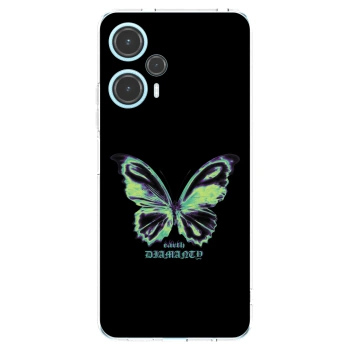 Picasee Xiaomi Poco F5 Hülle - Transparentes Silikon - Diamanty Blue