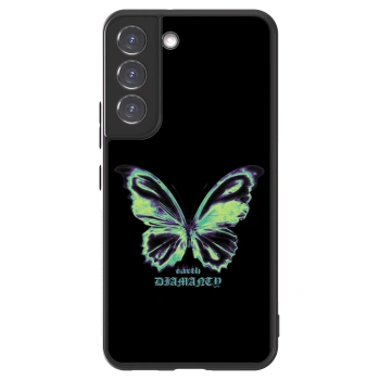 Picasee ULTIMATE CASE PowerShare für Samsung Galaxy S22 5G - Diamanty Blue
