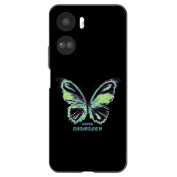 Picasee Honor 90 Lite 5G Hülle - Schwarzes Silikon - Diamanty Blue