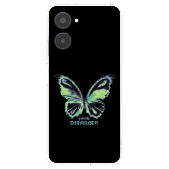 Picasee Realme 10 4G Hülle - Transparentes Silikon - Diamanty Blue