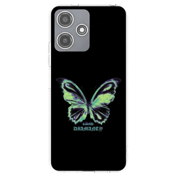 Picasee Xiaomi Redmi 12 5G Hülle - Transparentes Silikon - Diamanty Blue